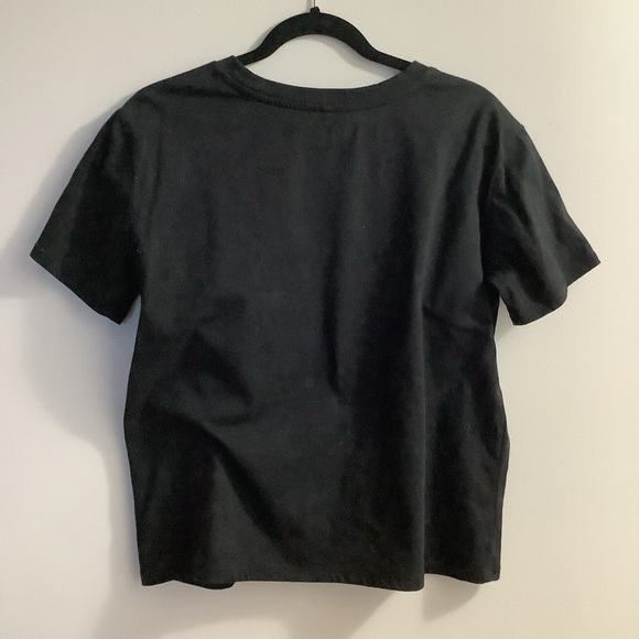 Keith Haring Heart Graphic T-Shirt | Black Pop Art Tee | Medium - Picture 3 of 8